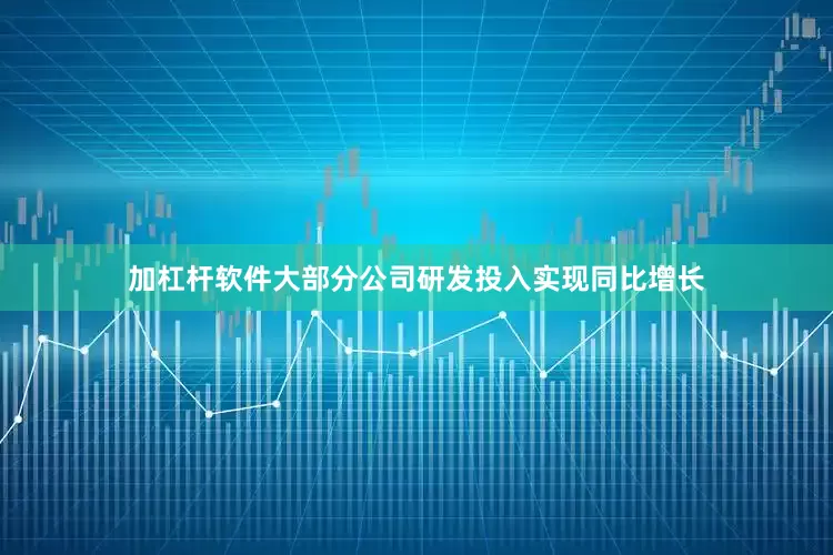加杠杆软件大部分公司研发投入实现同比增长